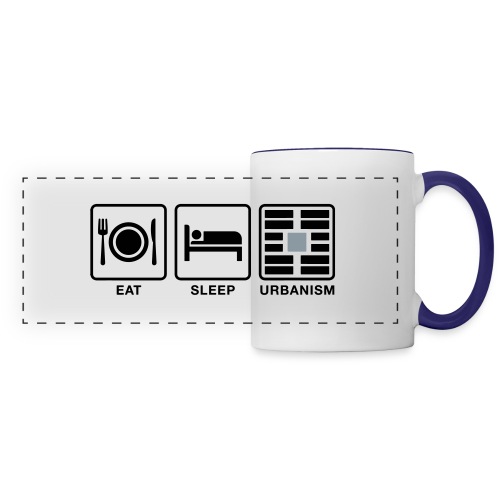 Eat Sleep Urb big fork-LG - Panoramic Mug
