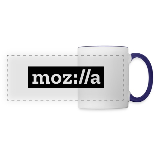 moz logo white - Panoramic Mug