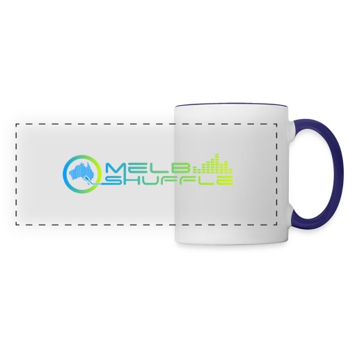 Melbshuffle Gradient Logo - Panoramic Mug