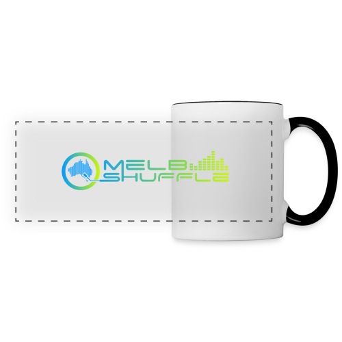 Melbshuffle Gradient Logo - Panoramic Mug