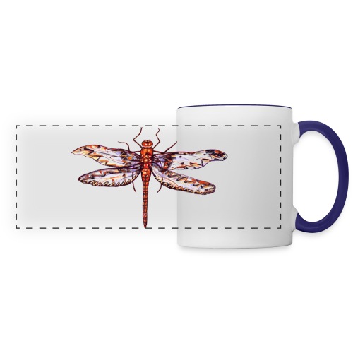 Dragonfly red - Panoramic Mug