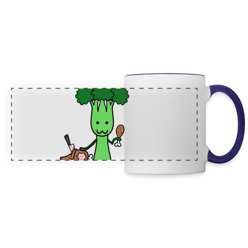 Carnivorous Broccoli - Panoramic Mug