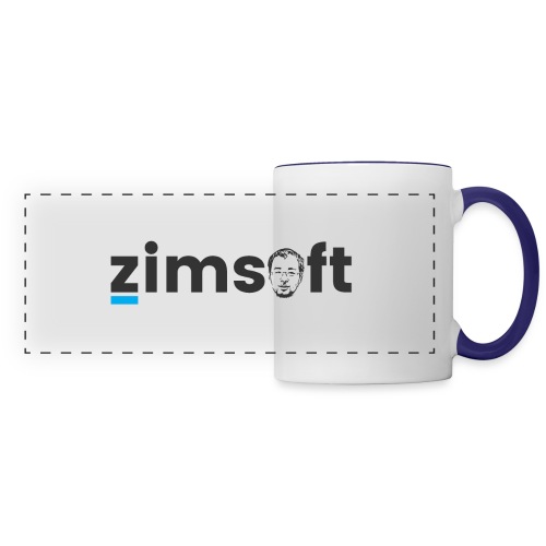zimsoft dark cropped - Panoramic Mug