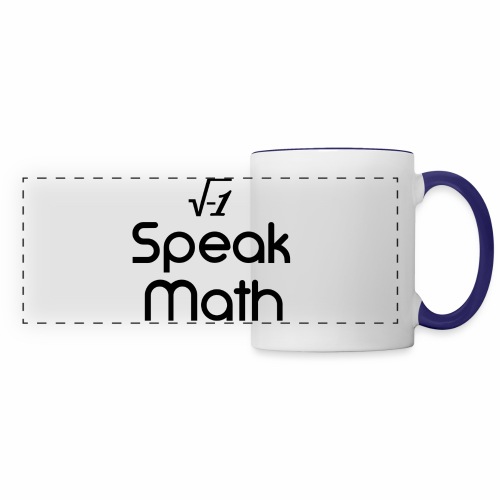 i Speak Math - Panoramic Mug