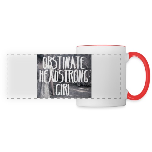 Obstinate Headstrong Girl - Panoramic Mug
