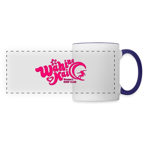 Wahine Kai Logo pink - Panoramic Mug
