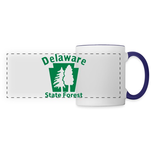 Delaware State Forest Keystone (w/trees) - Panoramic Mug