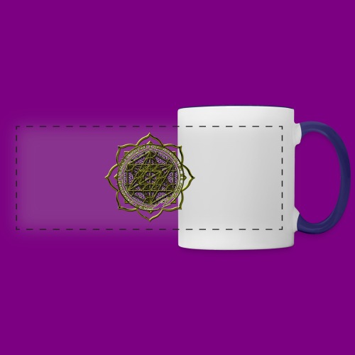 Energy Immersion, Metatron's Cube Flower of Life - Panoramic Mug