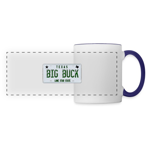 Texas LICENSE PLATE Big Buck Camo - Panoramic Mug