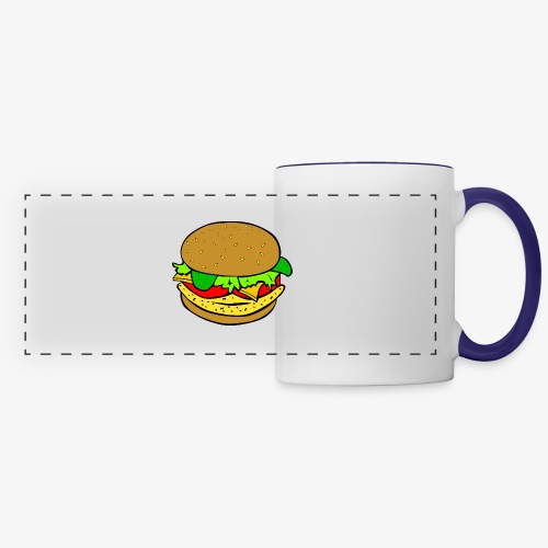 Comic Burger - Panoramic Mug