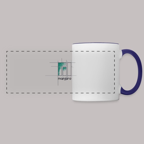 Manjaro Logo Draft - Panoramic Mug