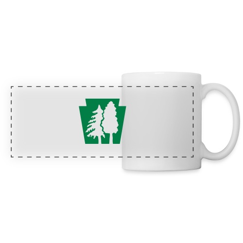 PA Keystone w/trees - Panoramic Mug