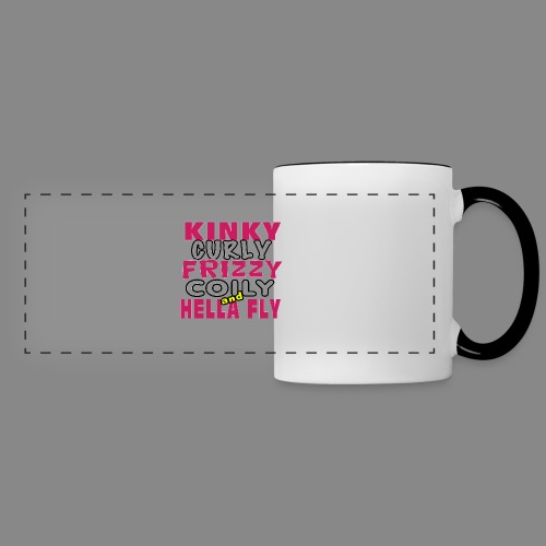 Kinky Curly Frizzy - Panoramic Mug