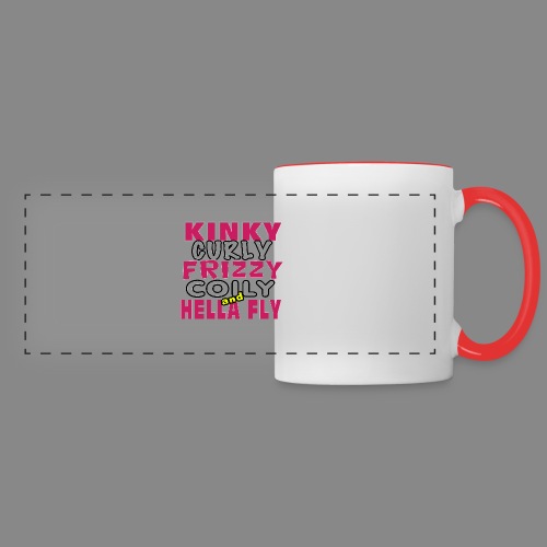 Kinky Curly Frizzy - Panoramic Mug