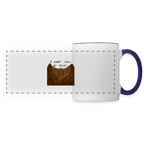 Short drink of beard - Panoramic Mug