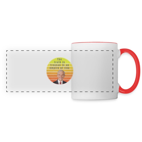 The Truth is Treason in an empire of lies - Panoramic Mug