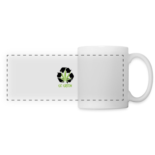 Go Green - Panoramic Mug