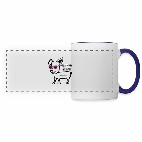 Pippa Pink Glasses - Panoramic Mug