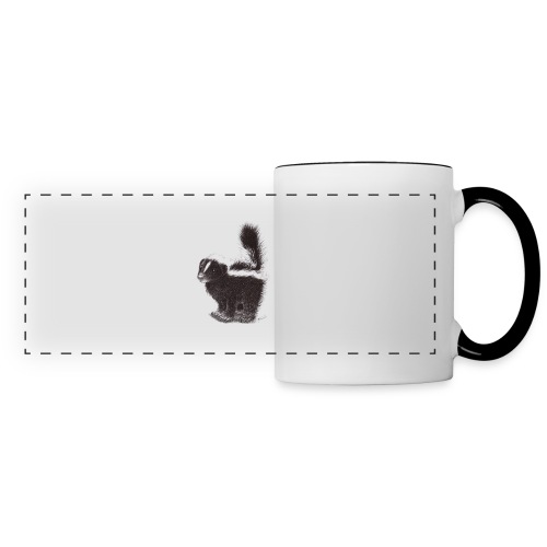 Cool cute funny Skunk - Panoramic Mug