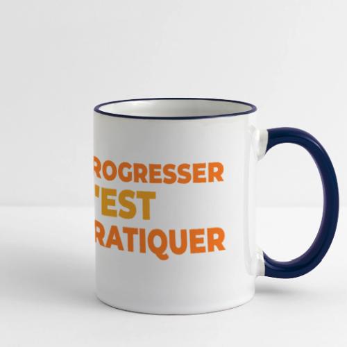 On the Move Towards Progress - Panoramic Mug