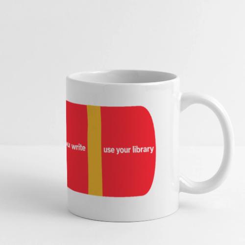 Vintage ALA: Pencil - Panoramic Mug