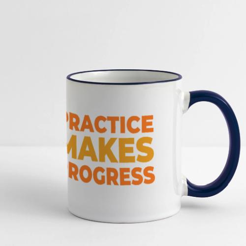 Practice makes progress - Panoramic Mug