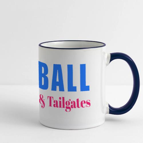 Football Touchdowns & Tailgates Design - Panoramic Mug