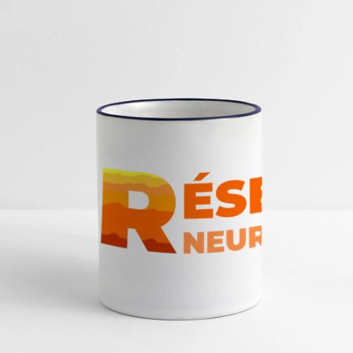 Neural Network: Digital Synapses - Panoramic Mug