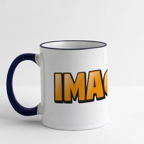 Imagine Word Art – Creative Gradient Design - Panoramic Mug