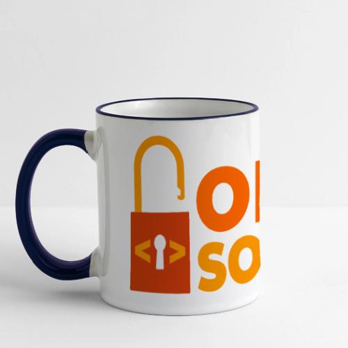 Open Source: Code is Freedom - Panoramic Mug
