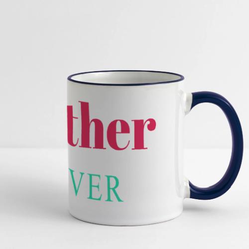 Together Forever Love Quote Design - Panoramic Mug