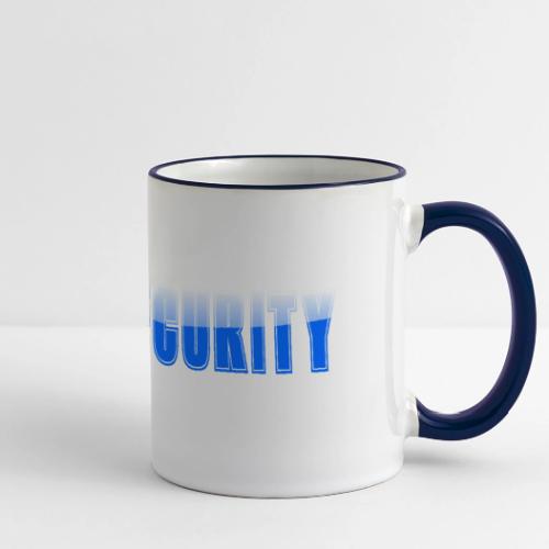 Cybersecurity Word Art Design - Panoramic Mug