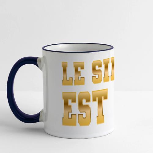 Le silence est d'or - Panoramic Mug