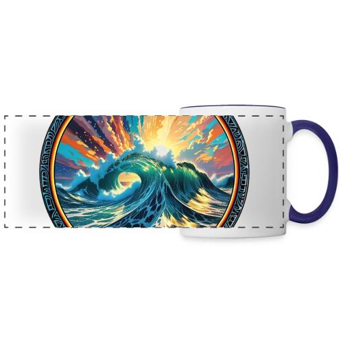 Rainbow Ray Wave - Panoramic Mug