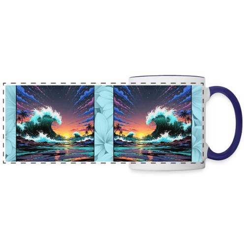 Infinite Wave Field - Panoramic Mug