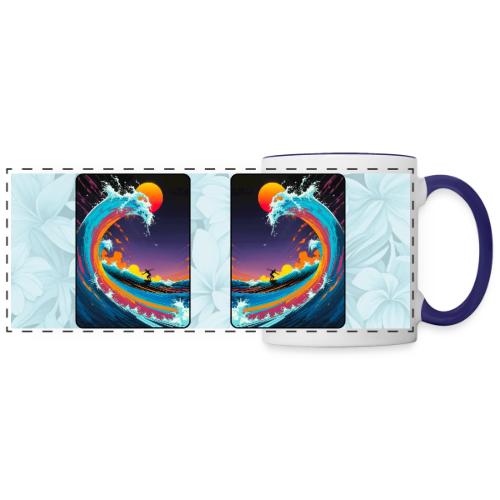 Sunshine Surfing - Panoramic Mug