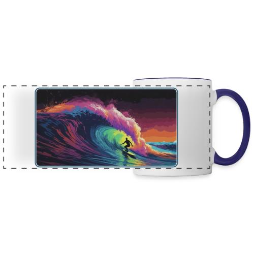 Rainbow Lava Ride - Panoramic Mug