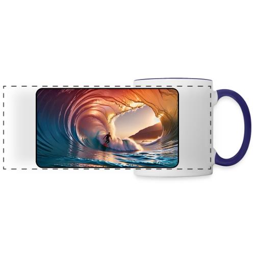 Biggest Barrel Wave - Panoramic Mug