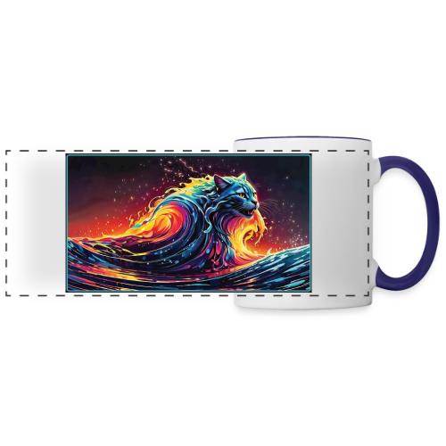 Wavecat Firelight - Panoramic Mug
