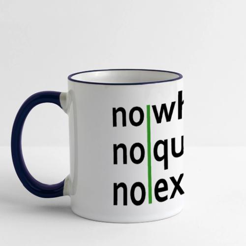 No Whining | No Quitting | No Excuses - Panoramic Mug