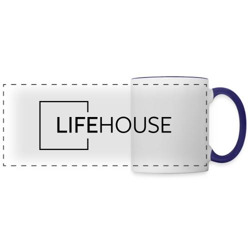 LH Logo Black - Panoramic Mug