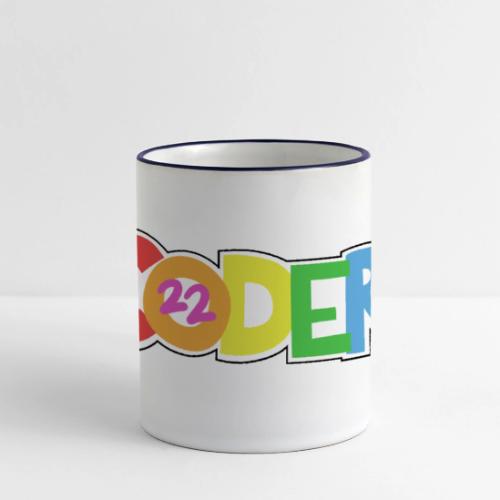 coders22 Logo - Panoramic Mug