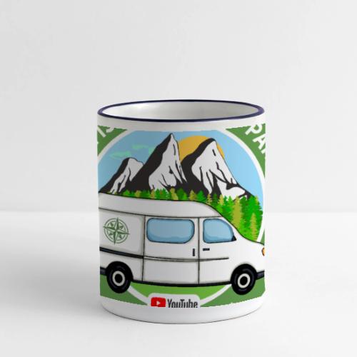 Van Home Travel / La maison est l’endroit où vous la garez / Van - Tasse panoramique