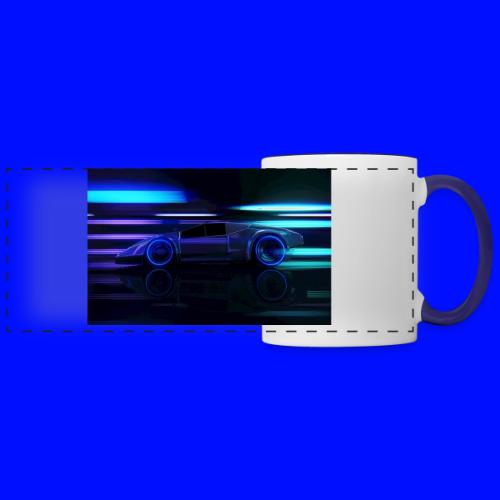 Neon Tunnel Car - Panoramic Mug
