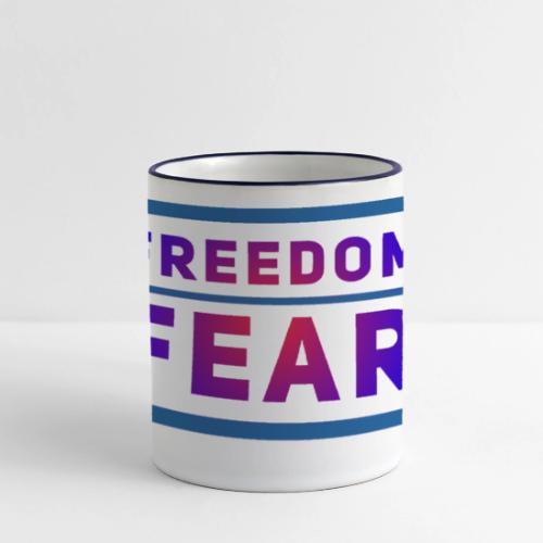Choose freedom over fear - Panoramic Mug