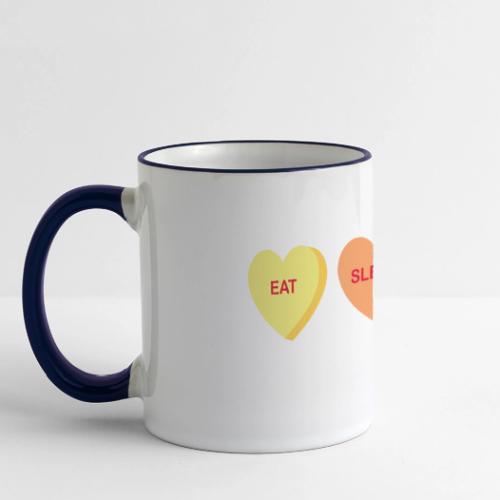 Eat Sleep Adopt-front - Panoramic Mug