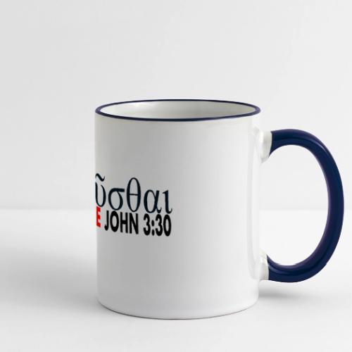 I must Decrease John 3 30 - Panoramic Mug