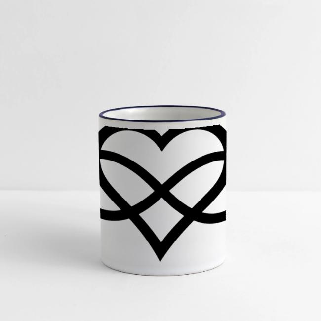 Infinity Heart (black)
