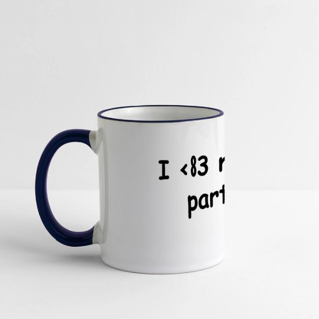 I <83 My Geek Partners (black)