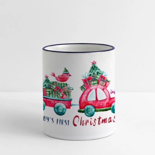 Baby's first Christmas - Panoramic Mug